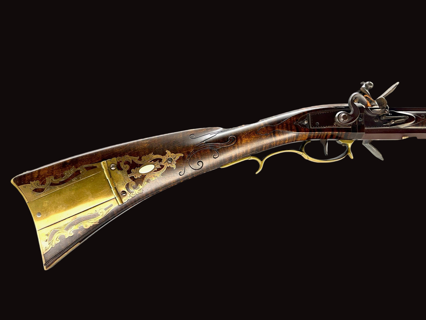 Signed Contemporary Jerry Kirklin Rifle