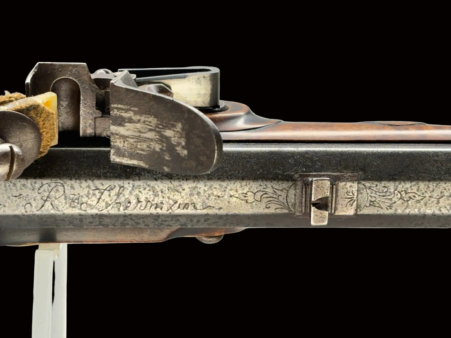 Signed Randy Sherman Matching Set Pistol Brace