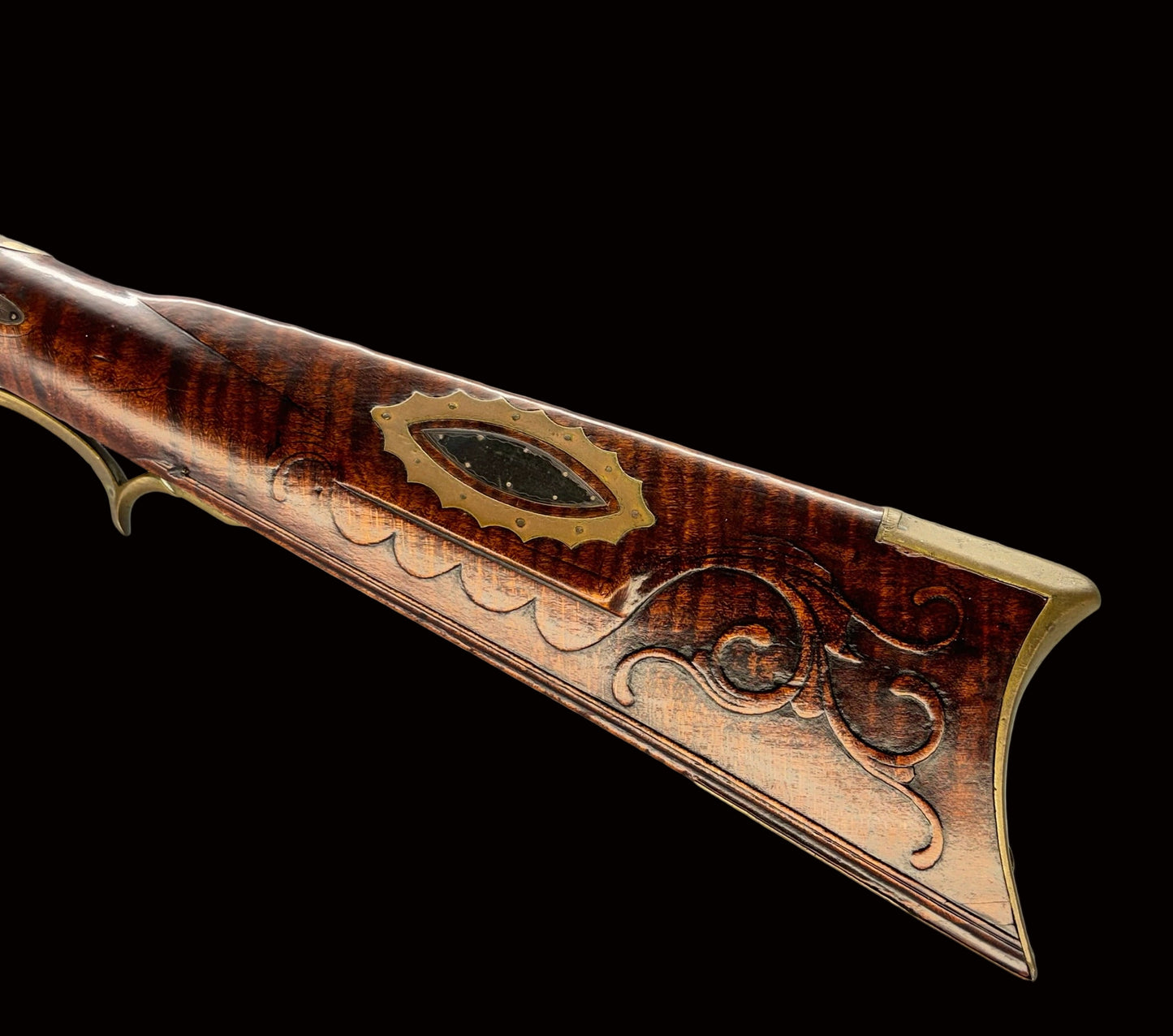 Signed John Amos Rifle