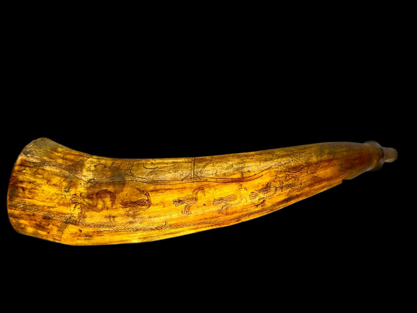 Virtual Show Folk Art Horn