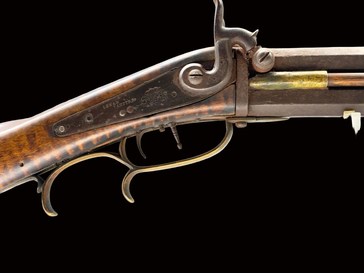 Signed J.Stapleton Over Under Rifle