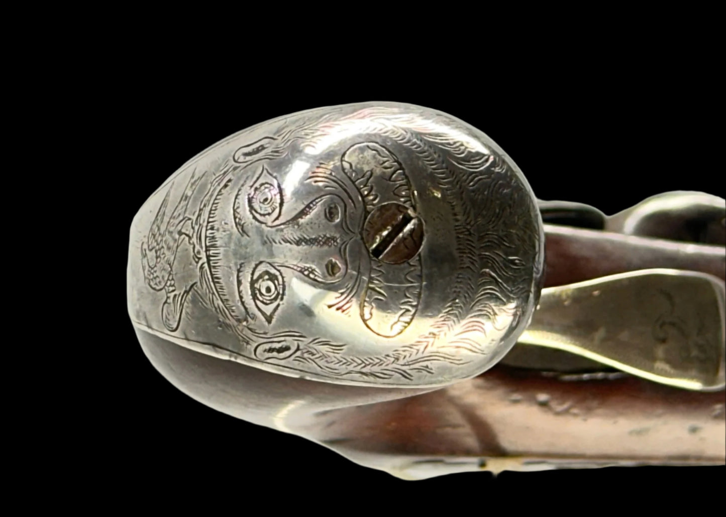Virtual Show Attributed John Moll Pistol
