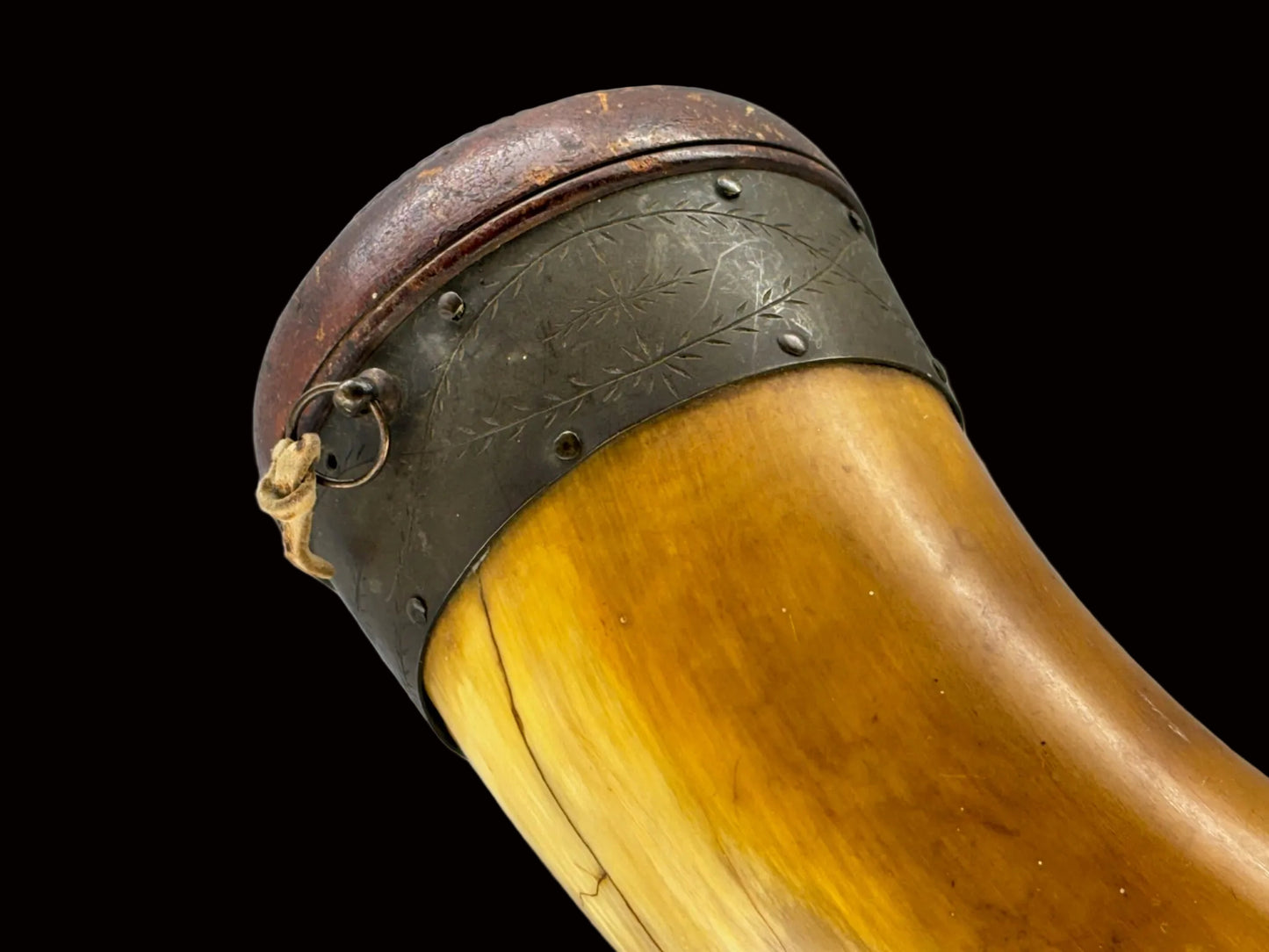 Large Lancaster Mirror Horn