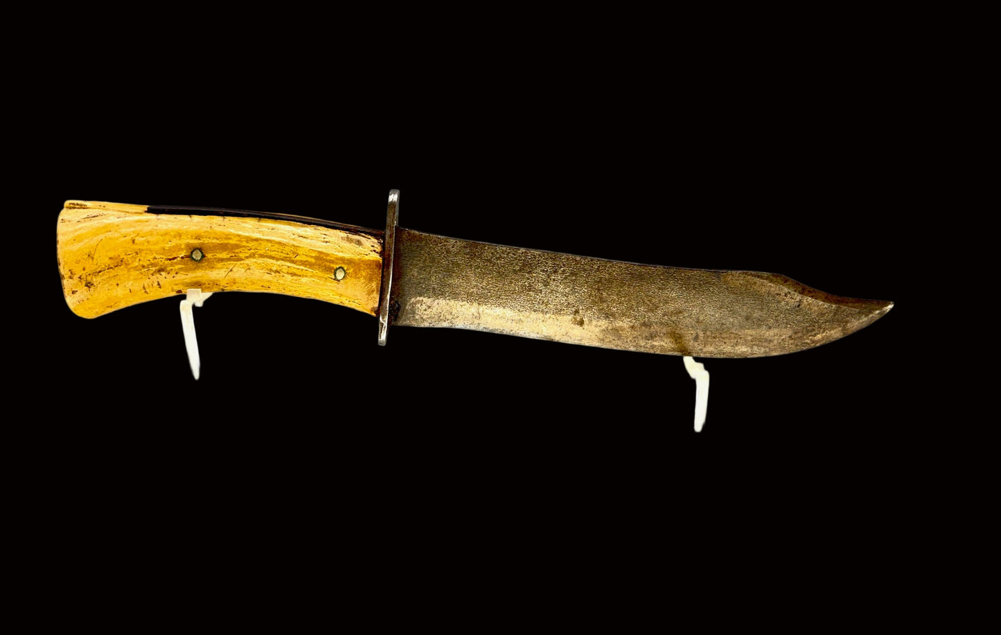 Antlered Handled Bowie Knife
