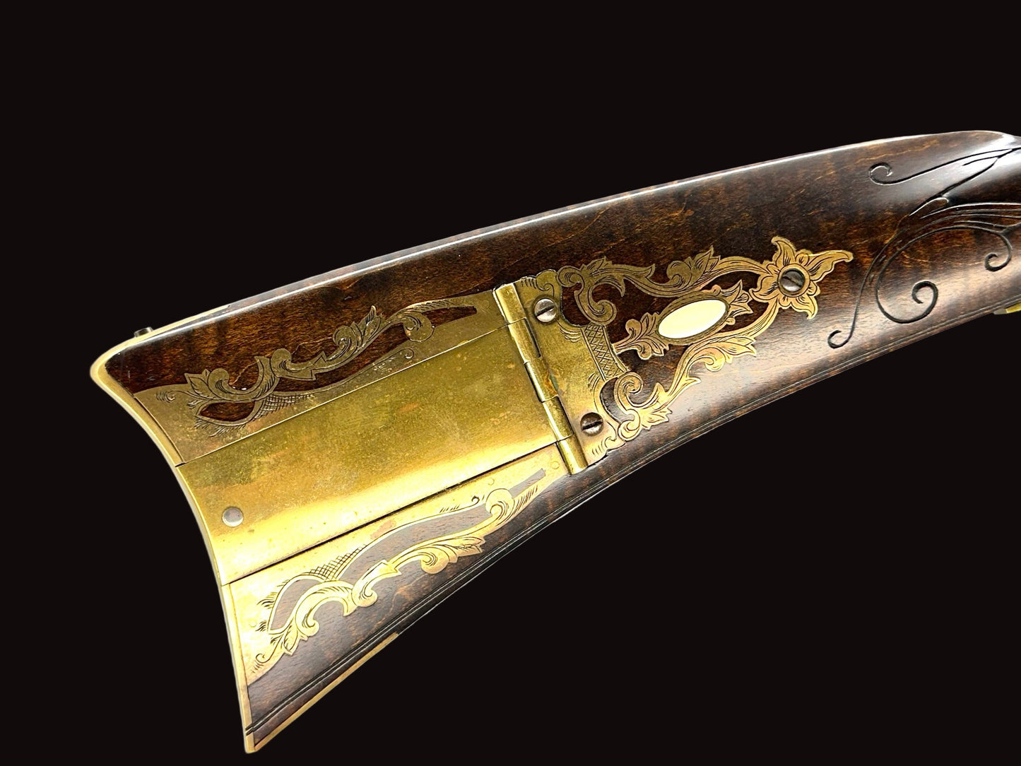 Signed Contemporary Jerry Kirklin Rifle