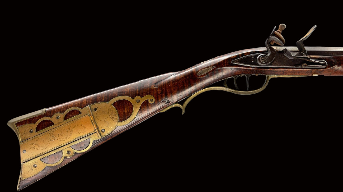 Signed John Amos Rifle