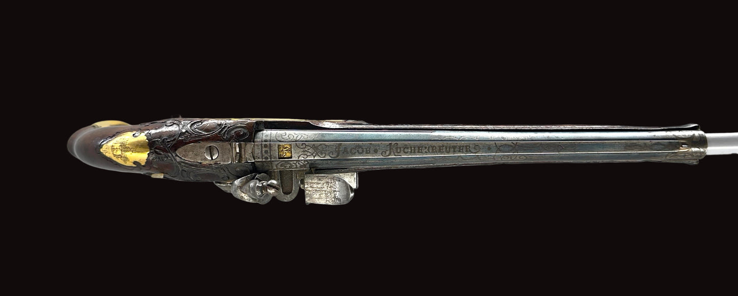 Signed Jacob Kuchenreuter Pistols