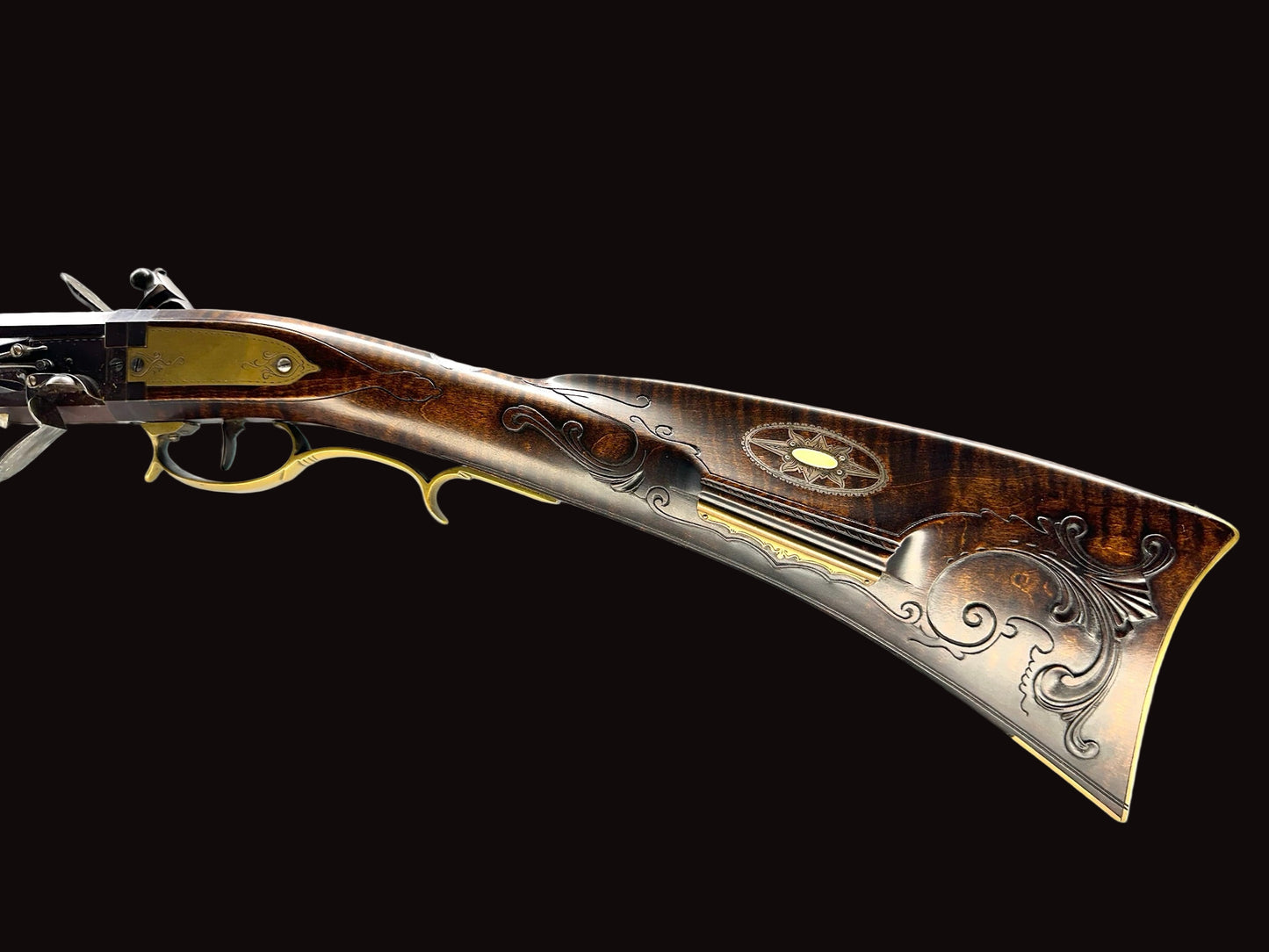 Signed Contemporary Jerry Kirklin Rifle