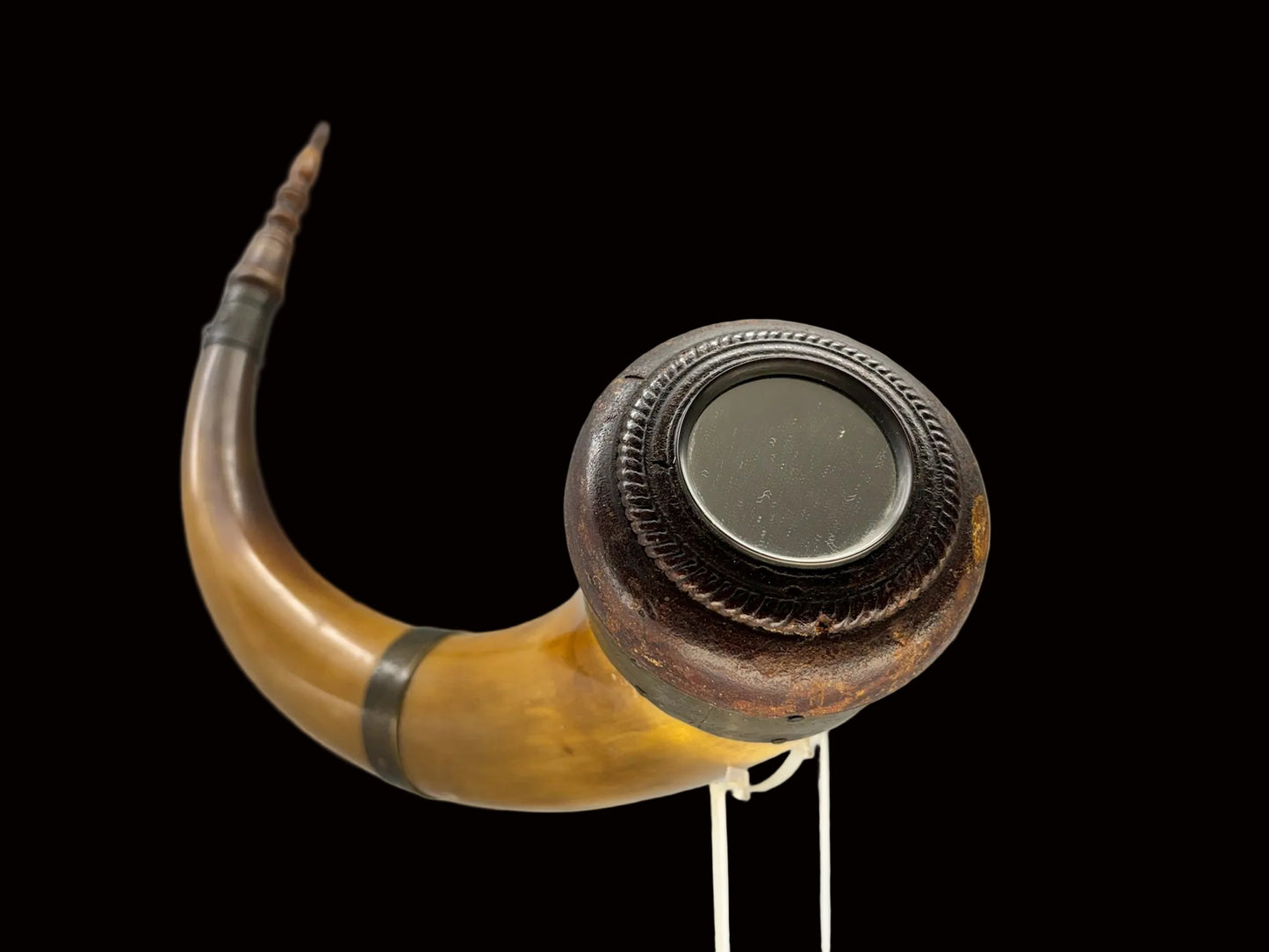 Large Lancaster Mirror Horn