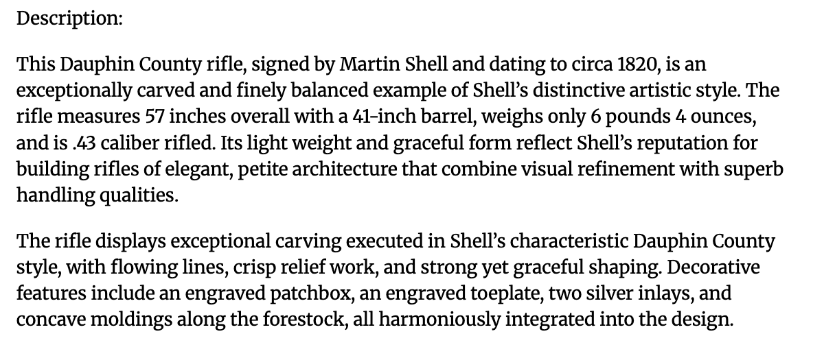 Kent Martin Shell Martin Shell Rifle – LaMasterArms
