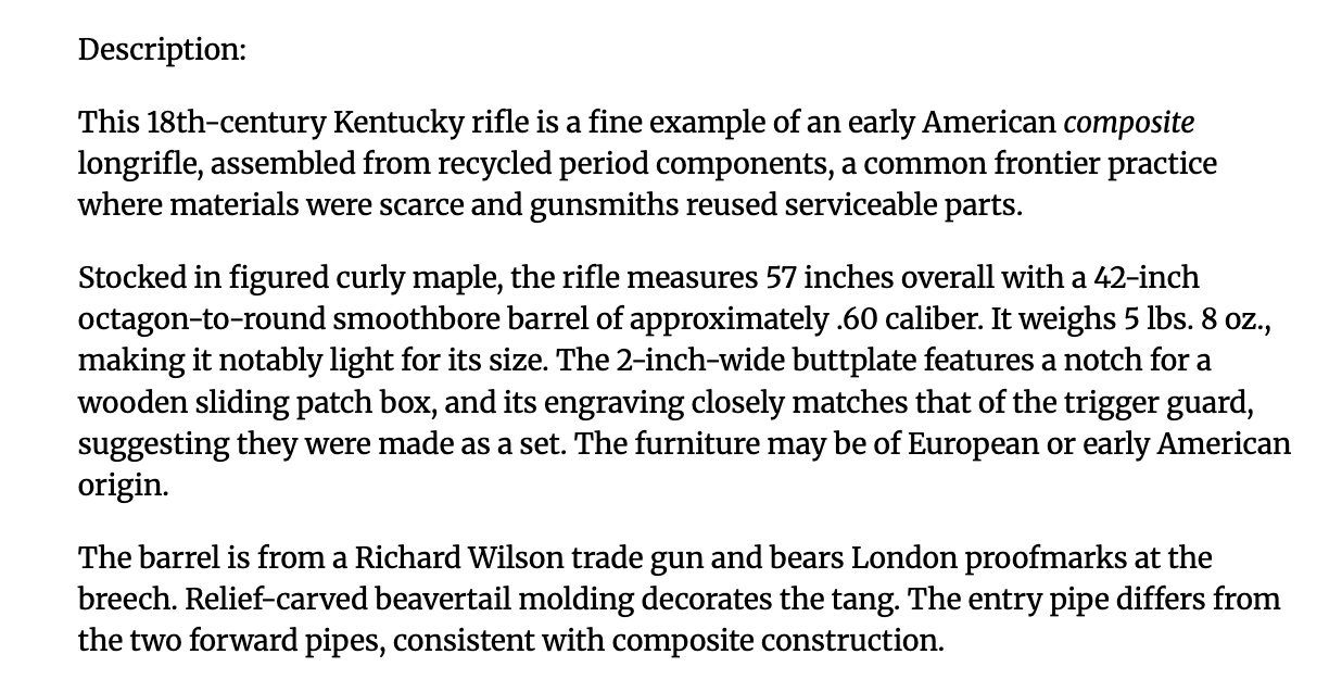 Early Composite Gun