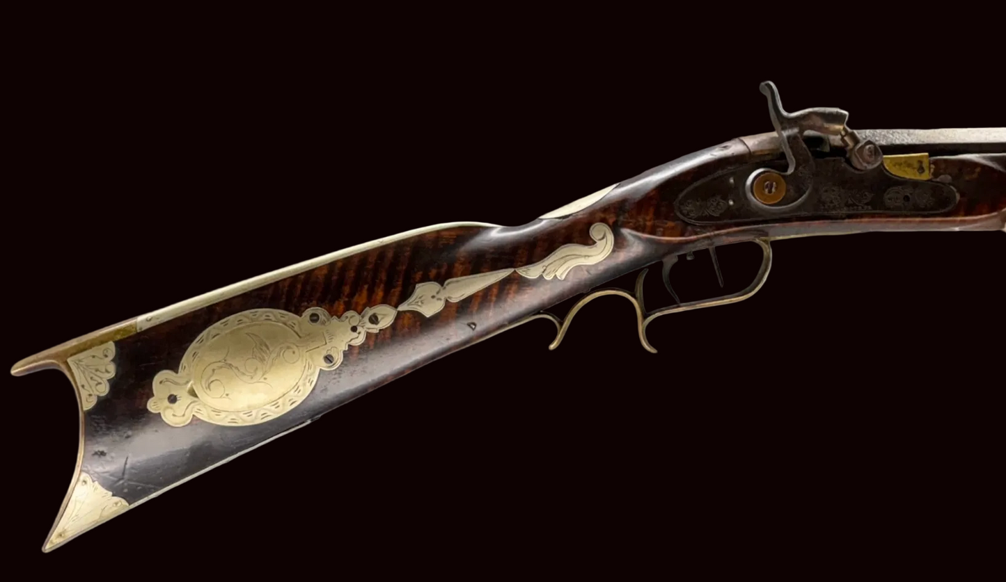 Signed Levi Biddle Rifle