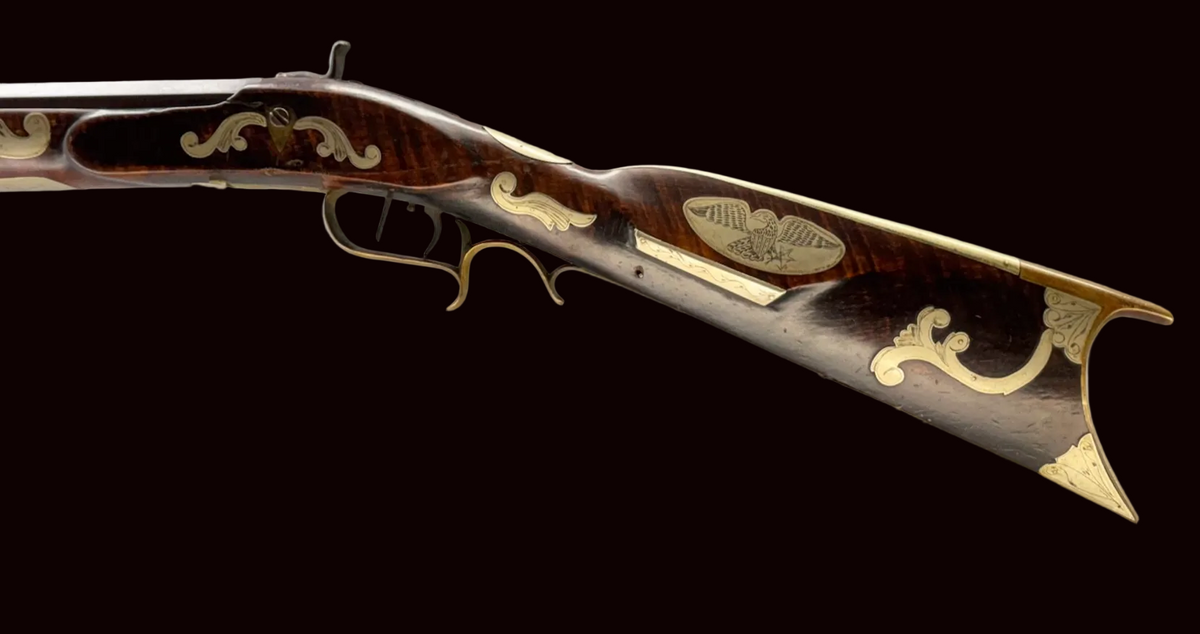 Signed Levi Biddle Rifle